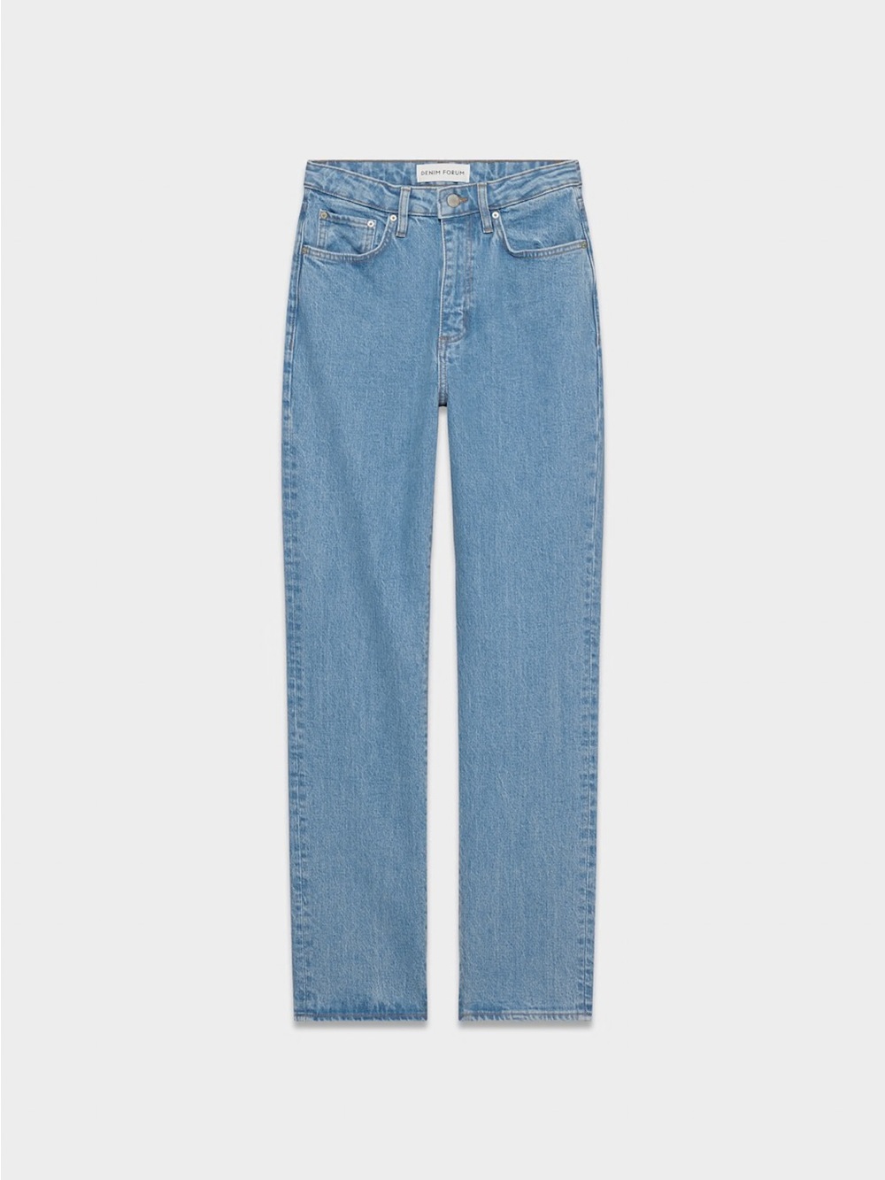 Denim Forum Rowan Super Hi-Rise Straight Jean